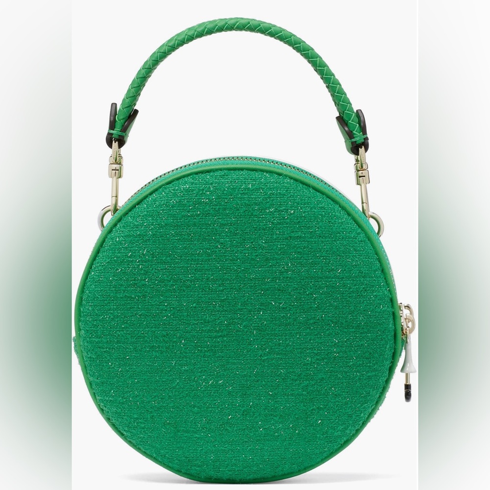 🔥 SALE !!!!!! KATE SPADE NEW YORK TEE TIME TEXTURED CROSSBODY BAG - NWT - Picture 3 of 4